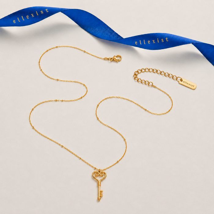 Key pendant close up